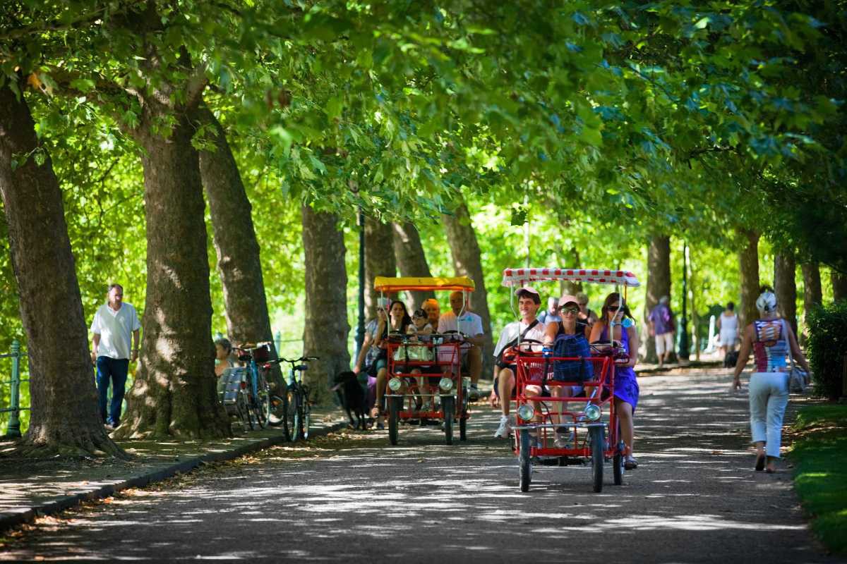 A Vichy (Allier), les parcs sont des lieux d'émerveillements pour