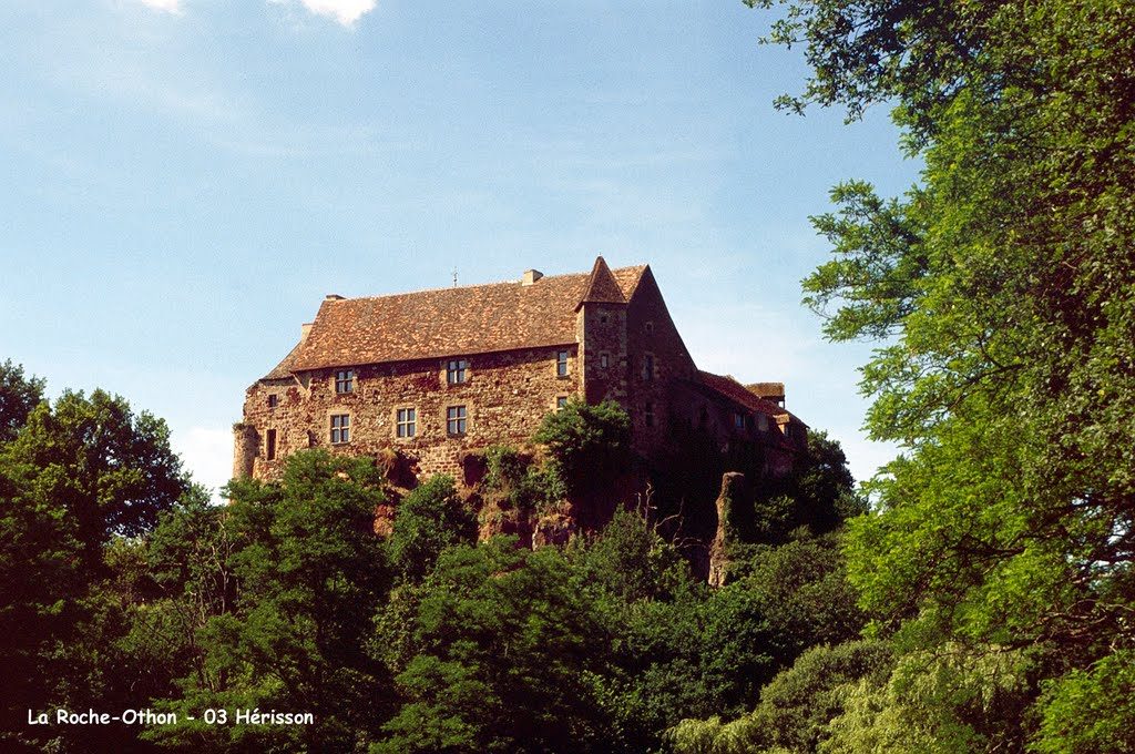Hérisson - château de La Roche Othon