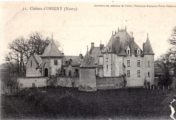 Neuvy - château d'Origny - Mon Bourbonnais