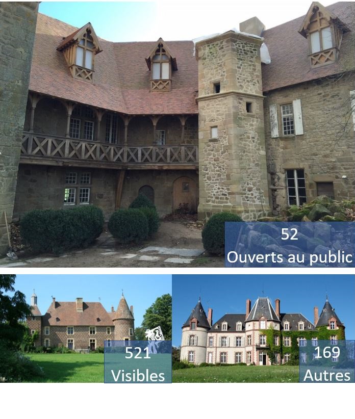 Les 742 châteaux du Bourbonnais ont maintenant une photo sur le site.