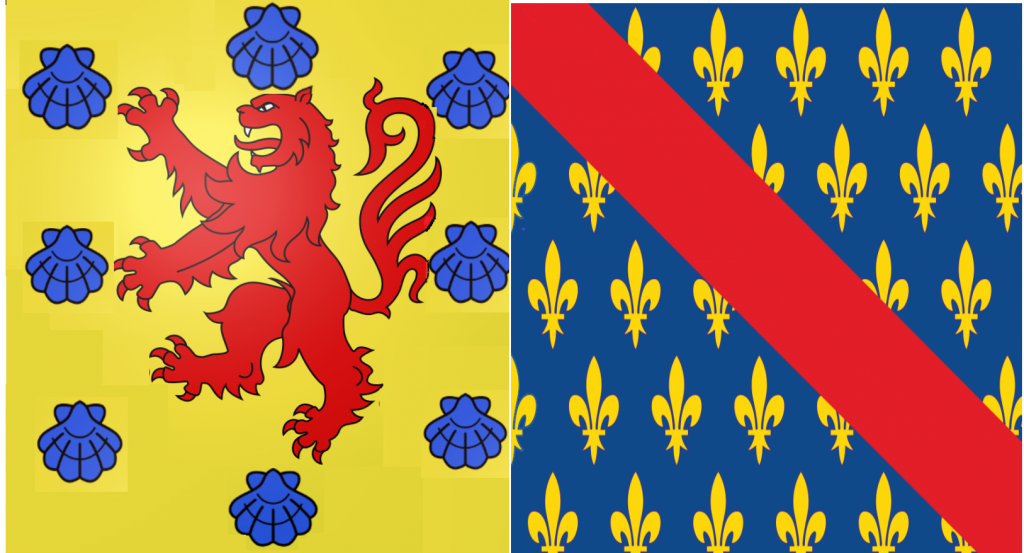 5 - drapeau de la chancellerie du duc Louis II