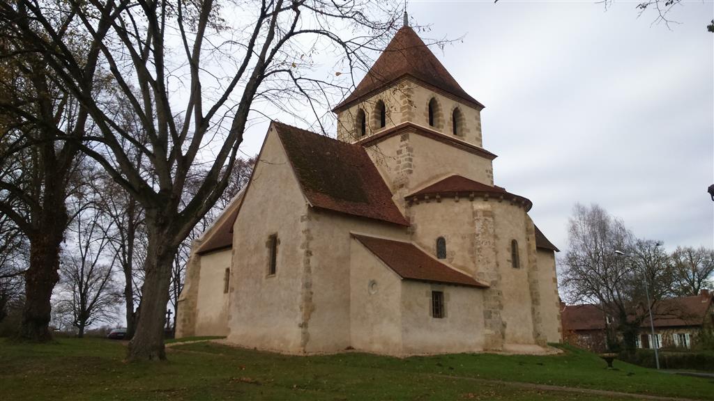 Chapeau - église Saint-Barthélémy et Saint Genès